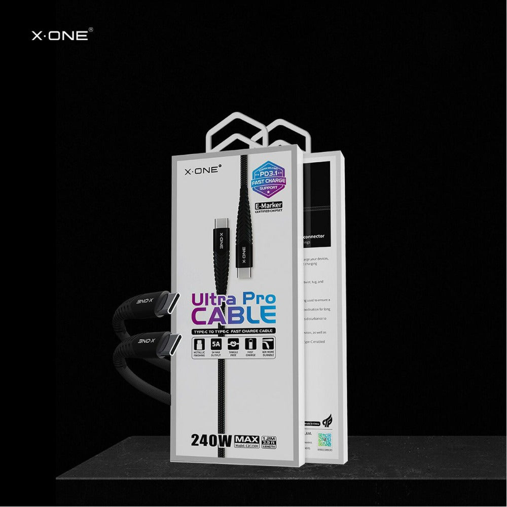 Câbles de recharge rapide de type C double 240W