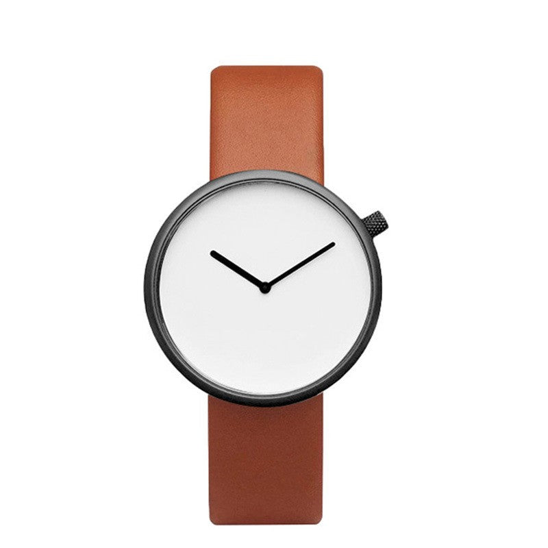 Simple hommes et femmes montres unisexe