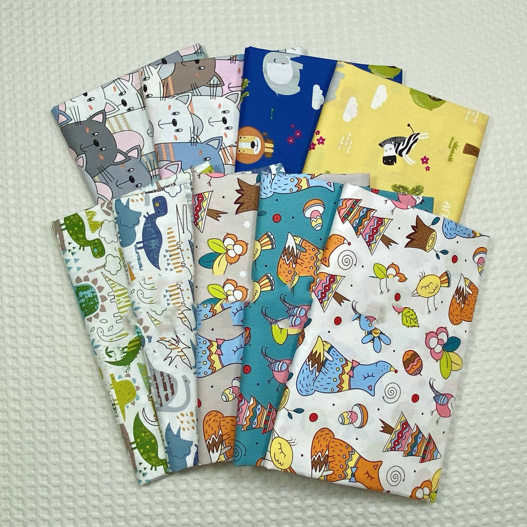 Cartoon coton Twill feuille de lit Couverture matelassée Tissu imprimé