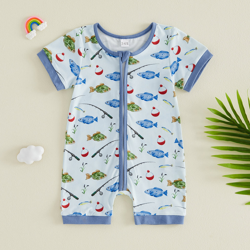 Infant et tout-petit Pêche-Imprimer Onesie