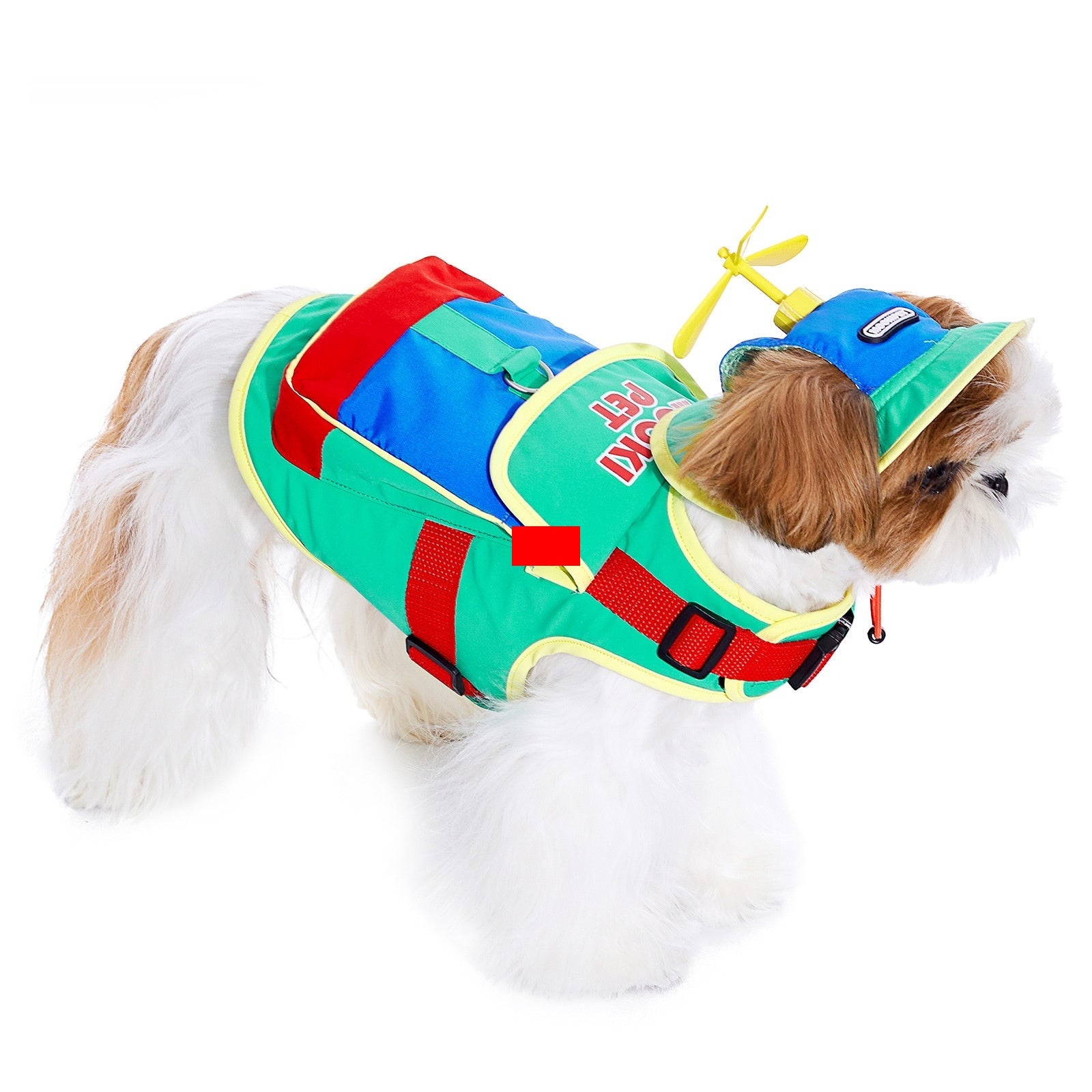 Dog Yorkshire Bichon Oreilles ouvertes Chapeau Fisherman résistant au soleil