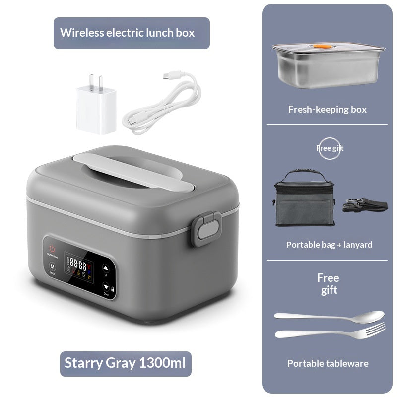 Boîte à déjeuner électrique sans eau à alimentation USB pour la voiture