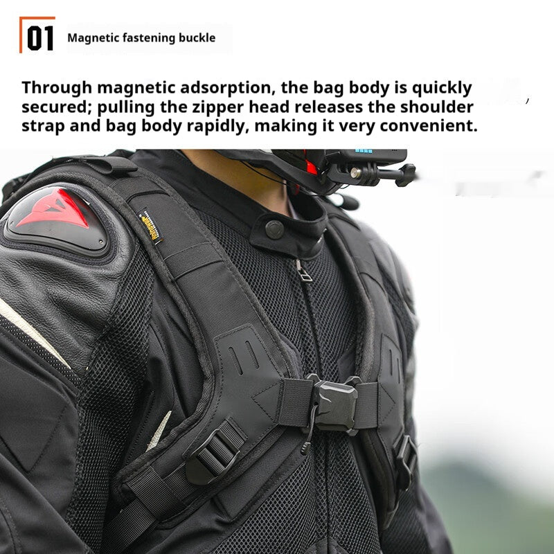 Sac à dos moto pour casques
