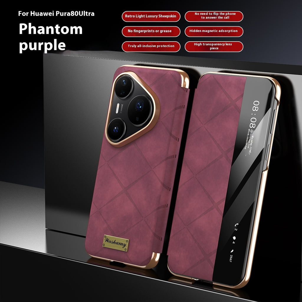 Boîtier de téléphone à impression anti-doigt plaqué diamant