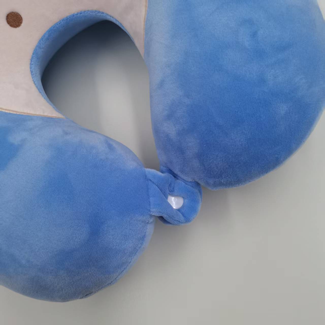 Mignon Bleu Donkey Oreiller Col UShaped