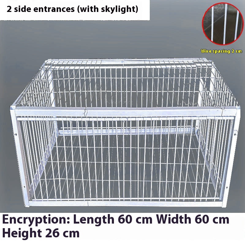 Cage de retour chiffré de porte en réseau actif Pigeon