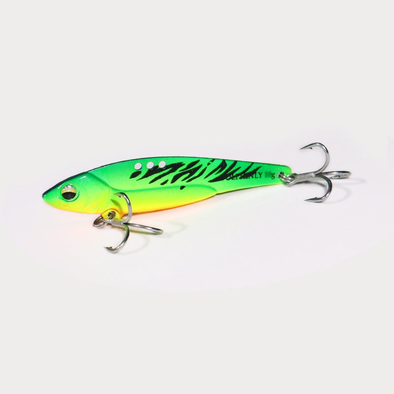 Dragon Dent VIB Lure Cuivre enduit de plomb VIB Tossing Sequins Metal