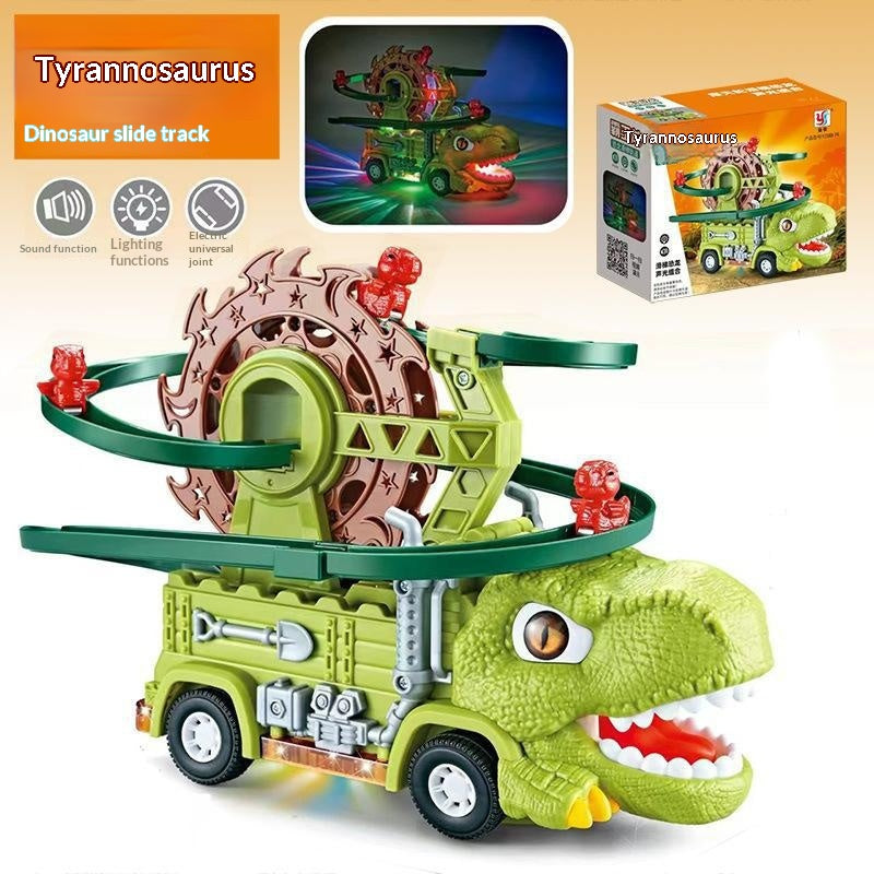 Enfants Dinosaur Track Toy Car avec lumières et musique