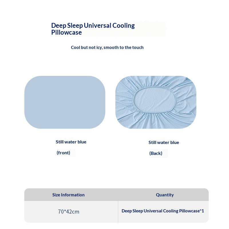 A pair of summer memory foam covers iced