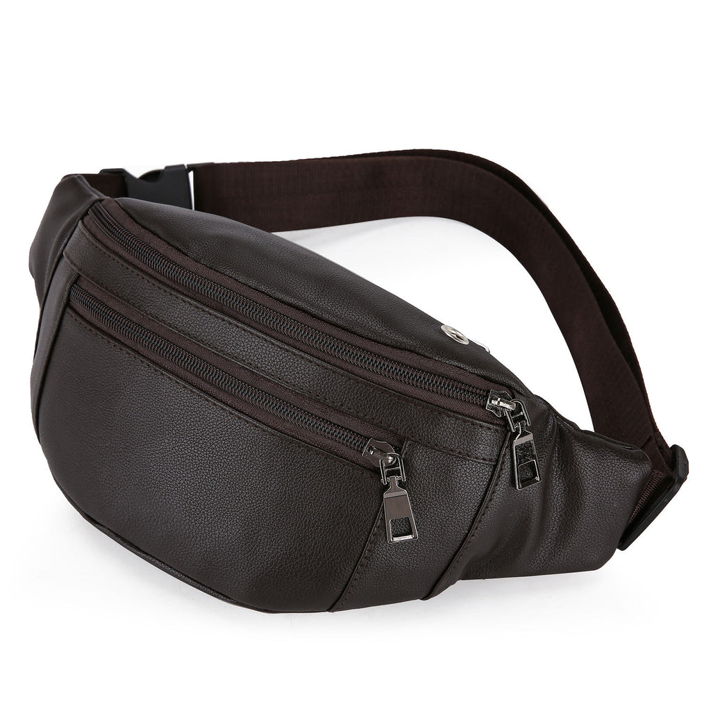 Sac transversal occasionnel de grande capacité pour hommes