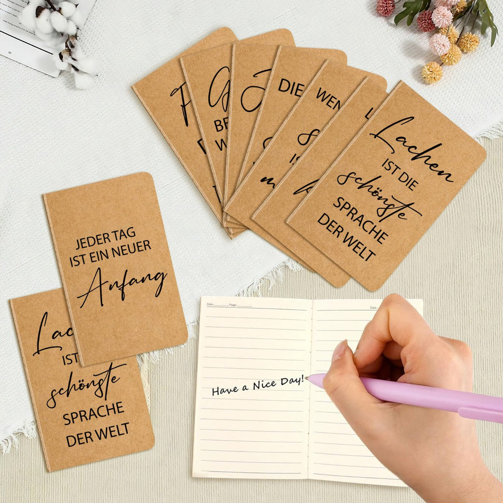 Décorations de fête et accessoires - Ensemble cadeau de cahiers de notes inspirants – 30 motifs