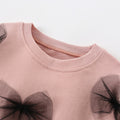 Filles Col rond Manches longues Pull-over occasionnel