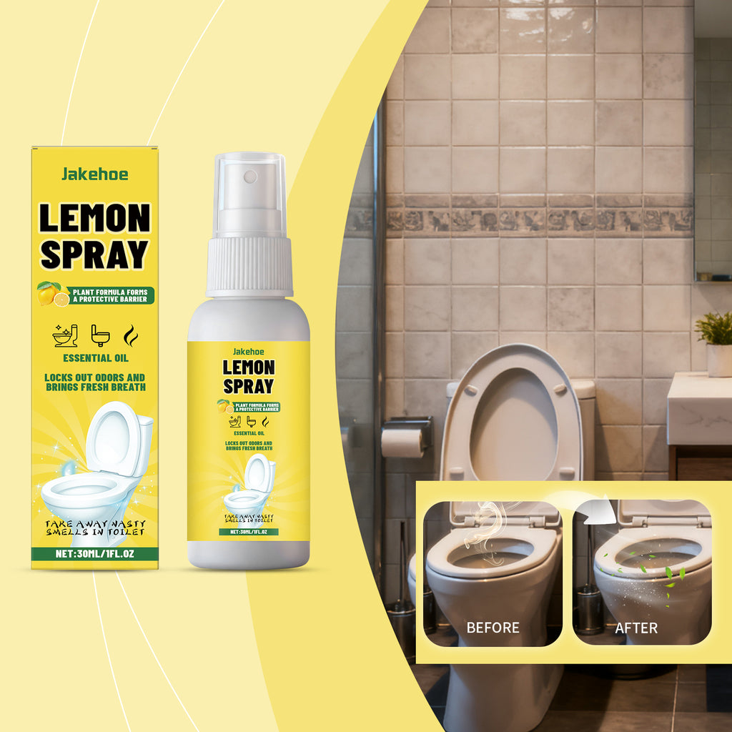 Spray de désodorisation des toilettes Saveur de citron 30ml1box