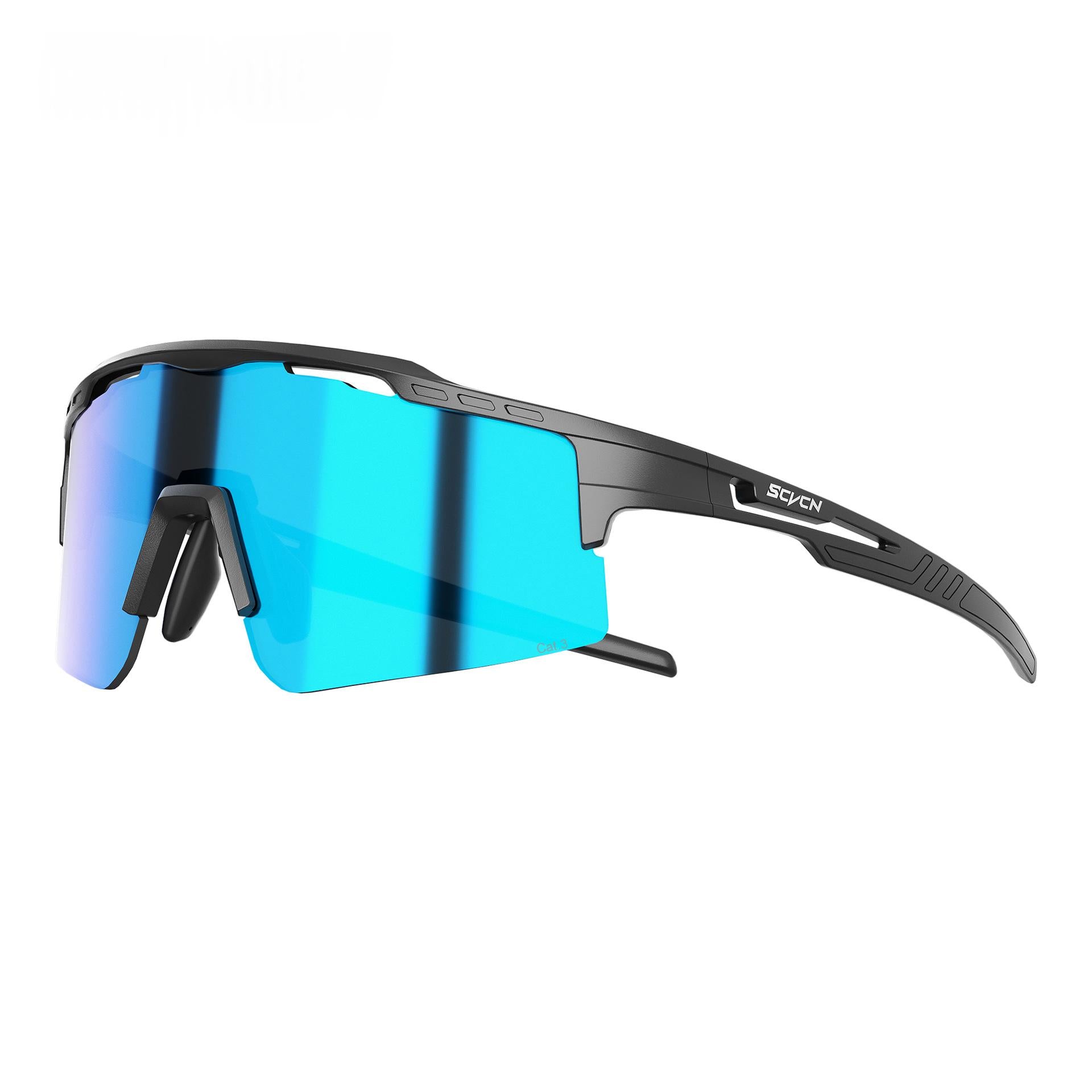 Saiweiyuan Lunettes de vélo de sport de plein air avec des lentilles changeantes de couleur