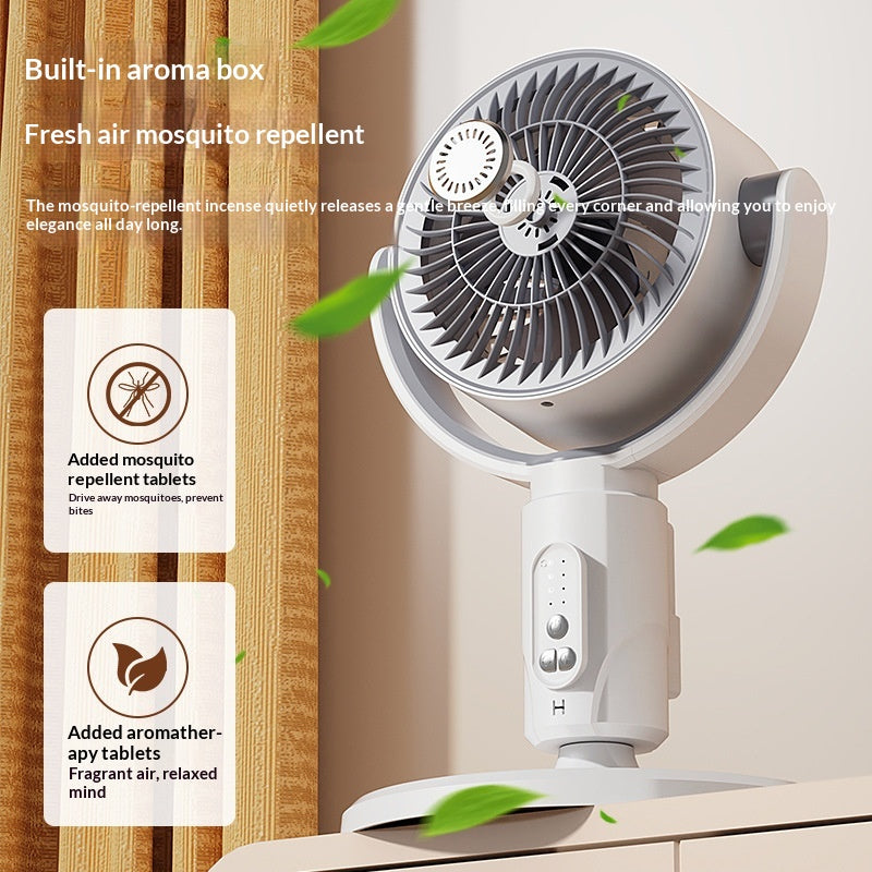 Retractable Electric Household and Office Fan