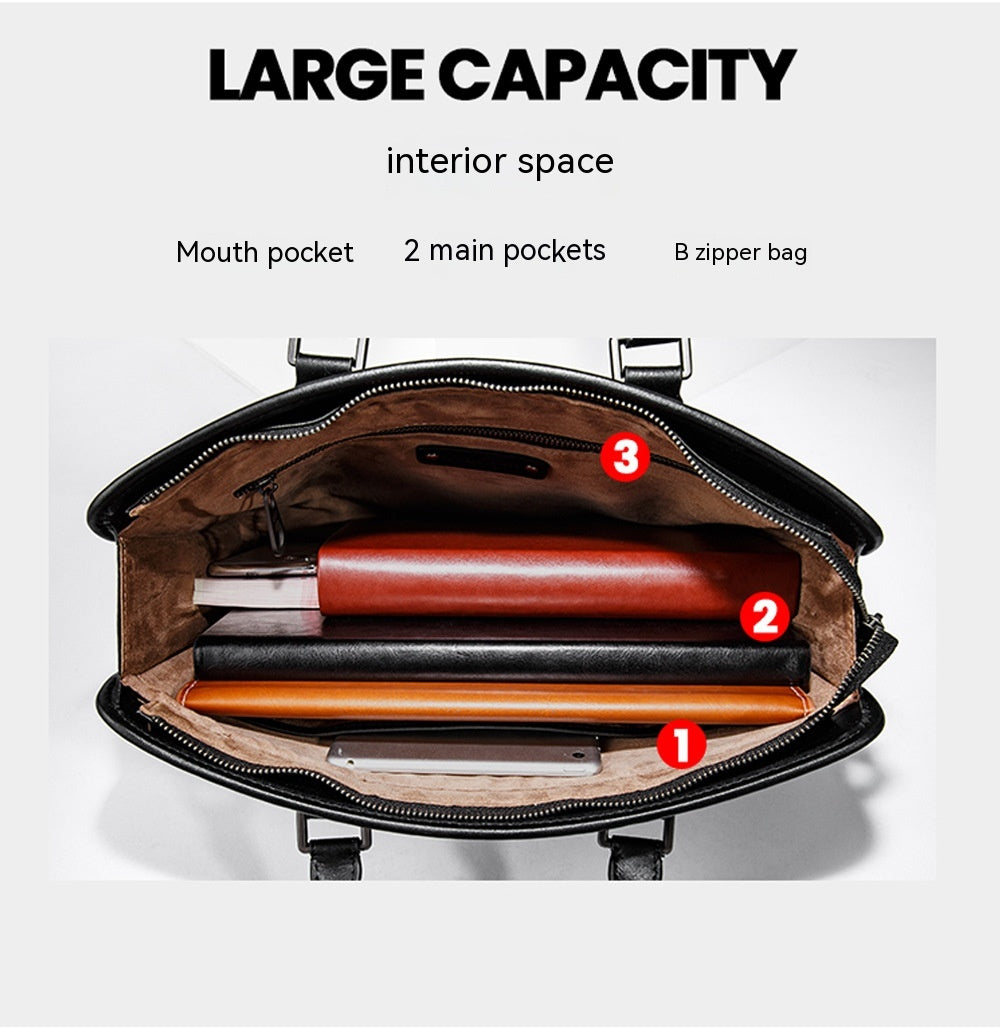 Sac d'ordinateur de corps croisé d'épaule pour hommes