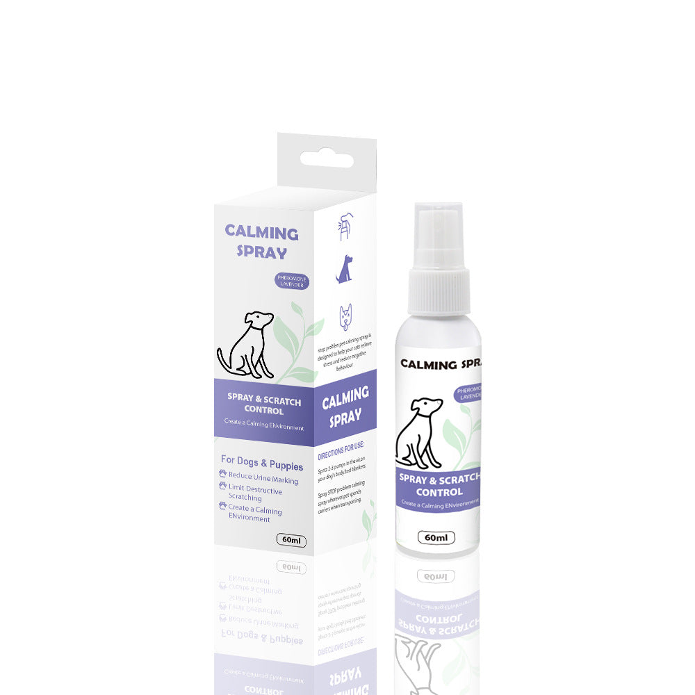 Huile biologique Formule Anxiety Relief Pet Calm Spray