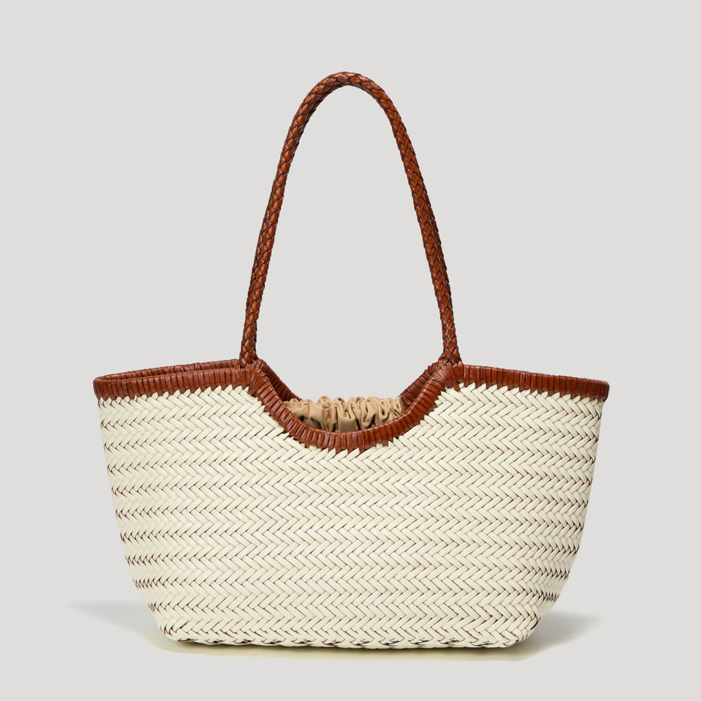 Dragon Woven Leather French Vintage Bag