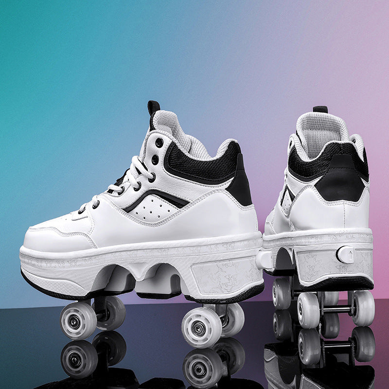 Patins à roulettes rétractables féminins
