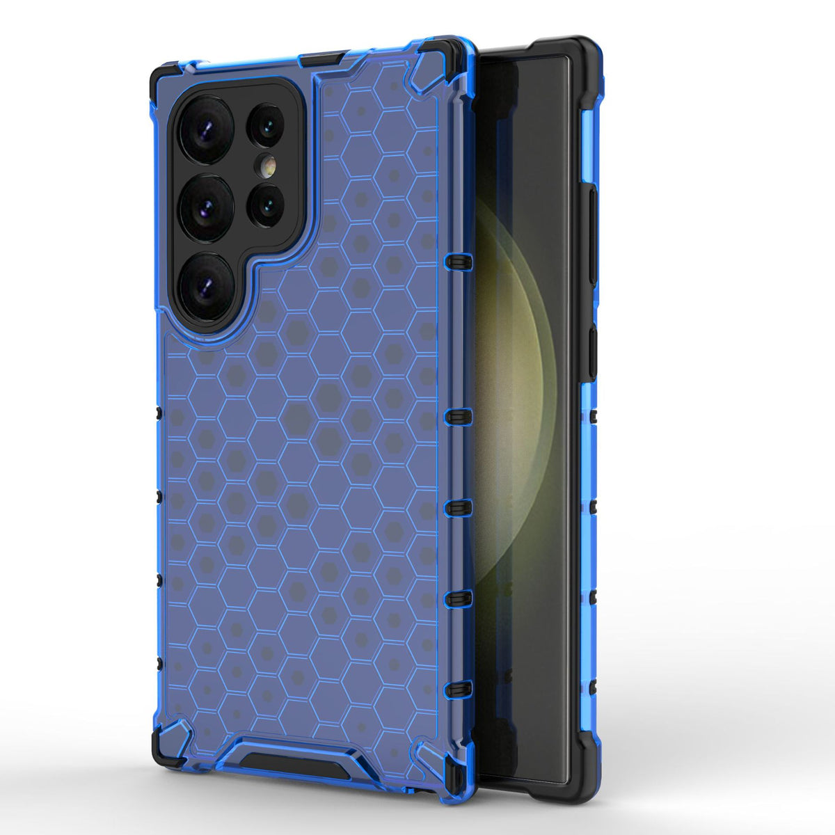 Honeycomb boîtier de protection téléphonique transparent