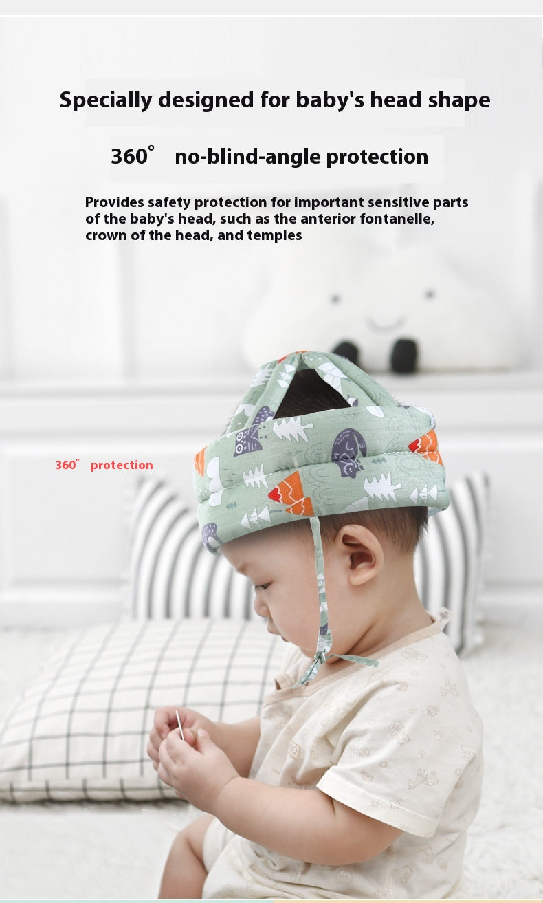 Baby Toddler Tête d'appuie-tête Cap Baby Taddling Walk Head Protection Pad Enfants Crawling Casque