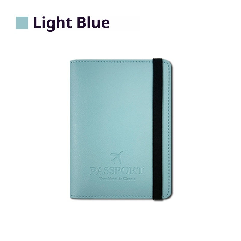 Couverture de passeport multicartes