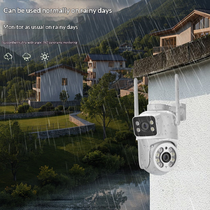 Wireless Dual-Screen Binocular Waterproof Outdoor Camera