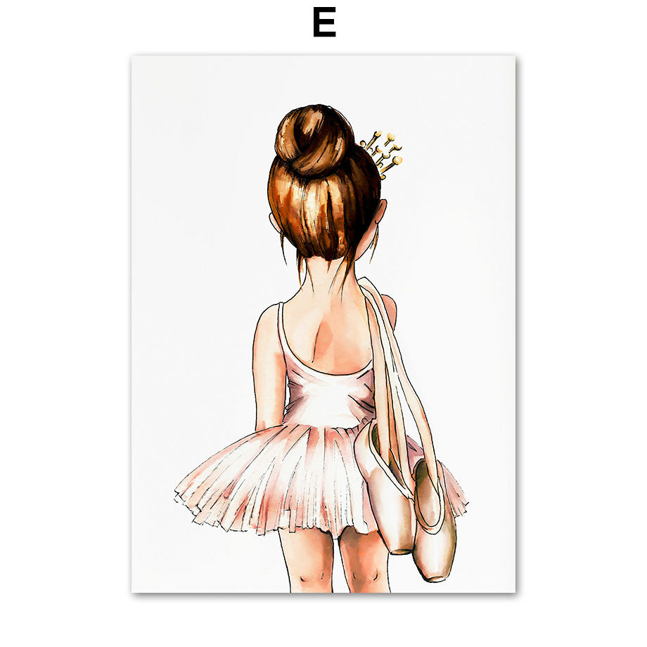 Peinture sur toile d'art Posters pour la décoration de la chambre des enfants