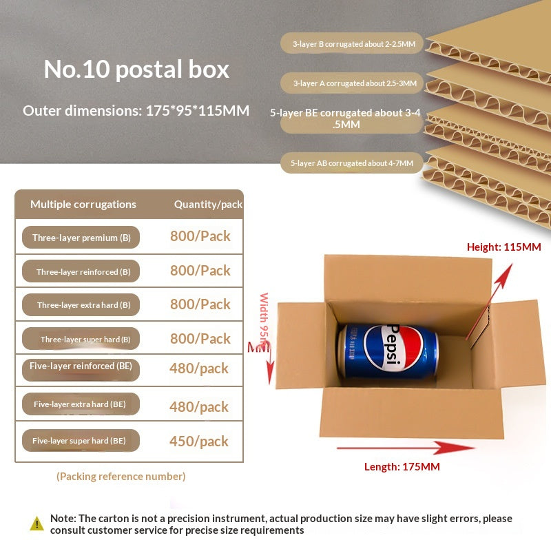 Boîte à papier pour la logistique extra dure