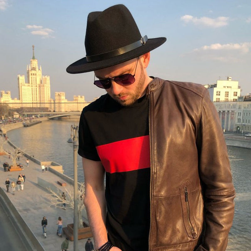 Chapeau de Jazz Retro européen et américain dans le style britannique