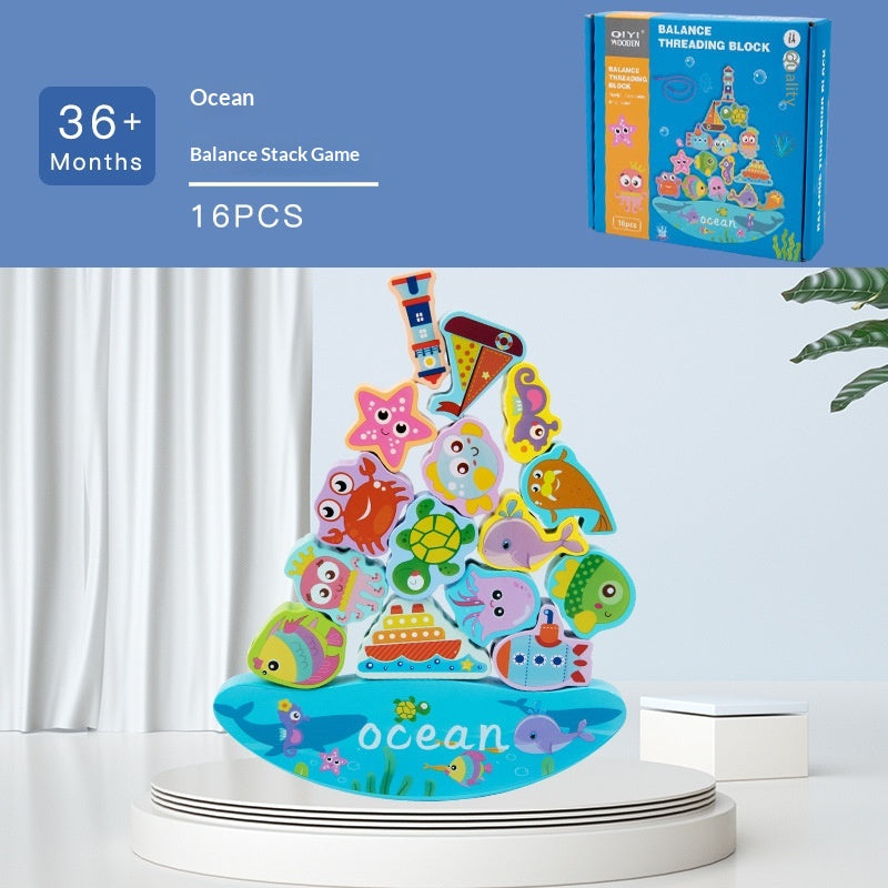 Dinosaure Stacking Balance Blocs Enfants Educational Stacking Toy