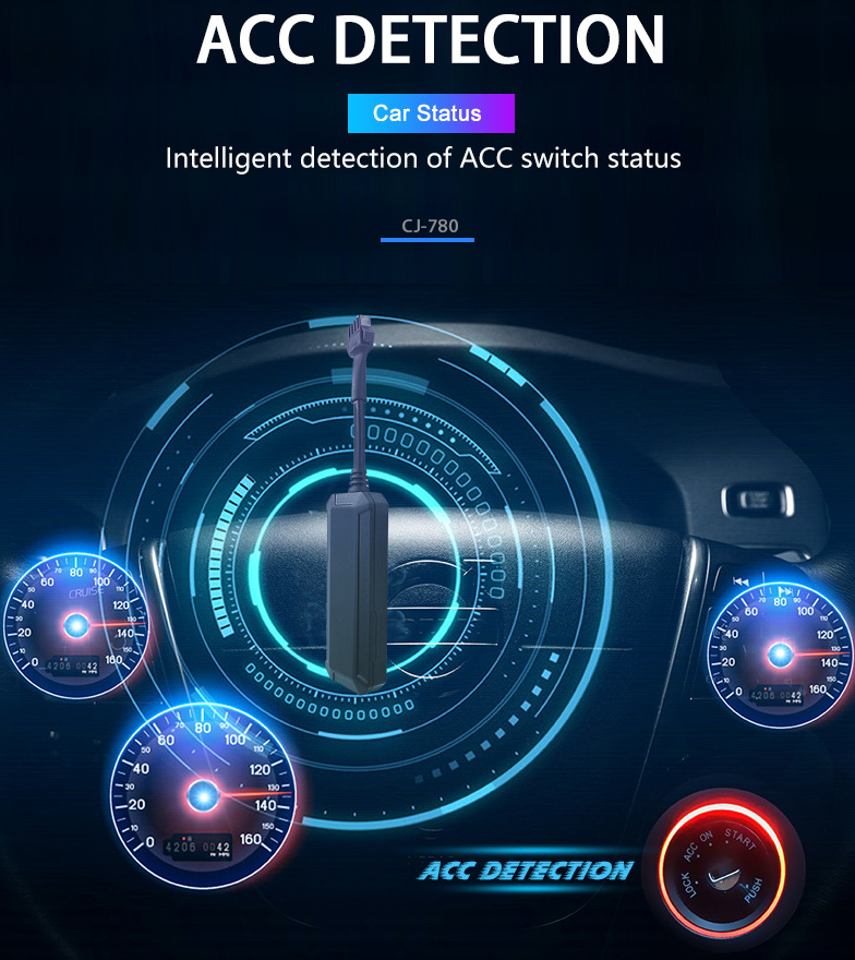 Tracker de positionnement de véhicule électrique de moto Mini tracker