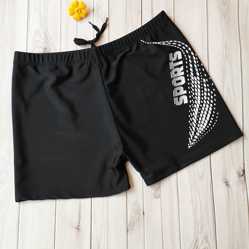 Trunks de bain imprimés de taille plus large pour hommes