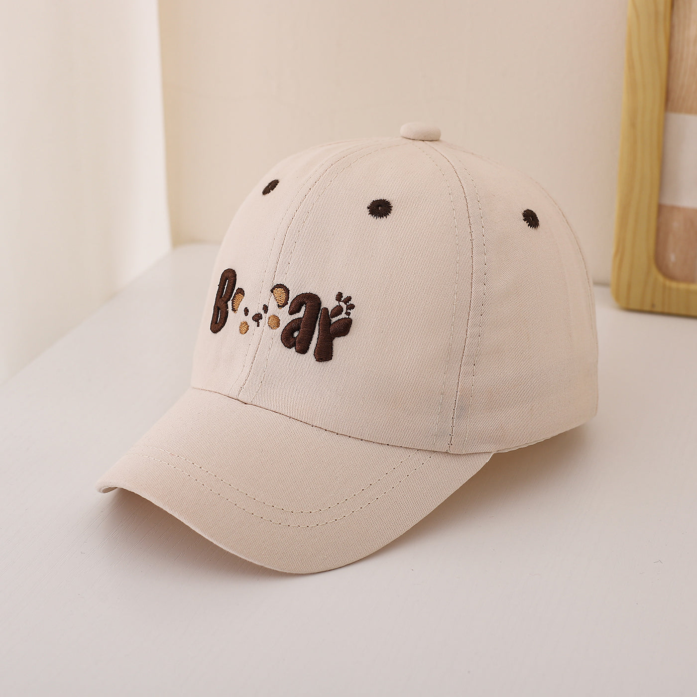 L'enfant simple couleur de la souris de dessin animé Lettre Broderie réglable mignon et occasionnel