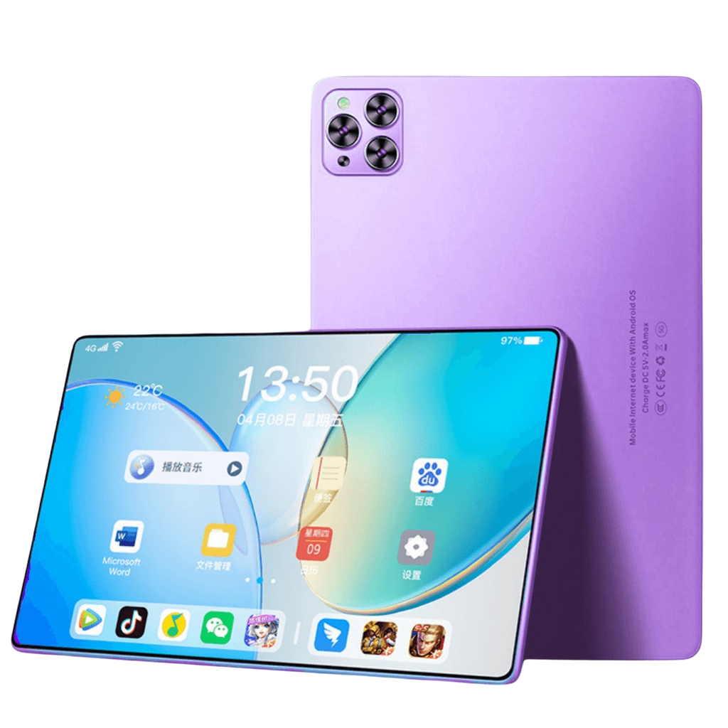 10.1 Inch Tablet Pc 4 Go RAM Android 12.0 Tablet PC MTK6762 Processeur ROM 4G réseau pour Bu