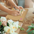 Ensemble de livres d'invités de mariage