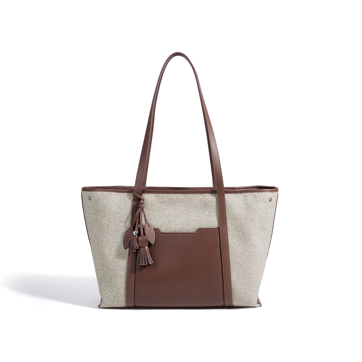 Commuter tout-match Fashionable sac en cuir véritable
