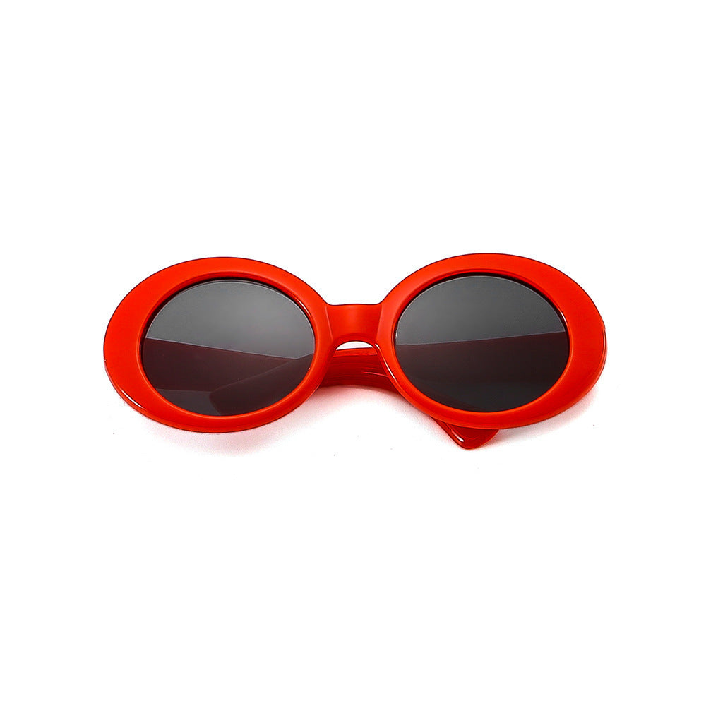 Lunettes de soleil rouge pour animaux de compagnie Modèle Cat Fashion Love Cadres en verre