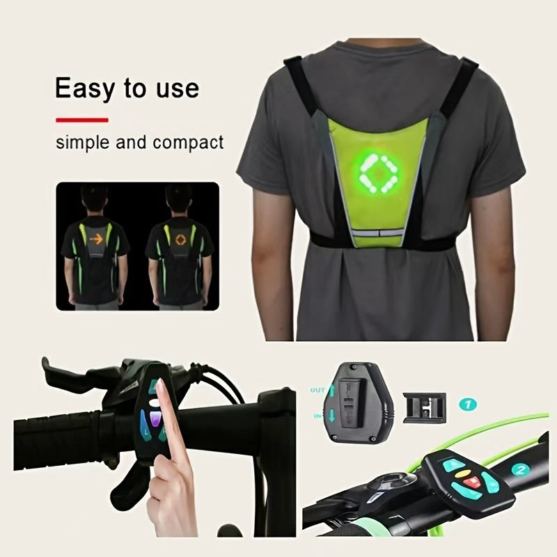 Vestes de sport LED pour la course en plein air et le cyclisme
