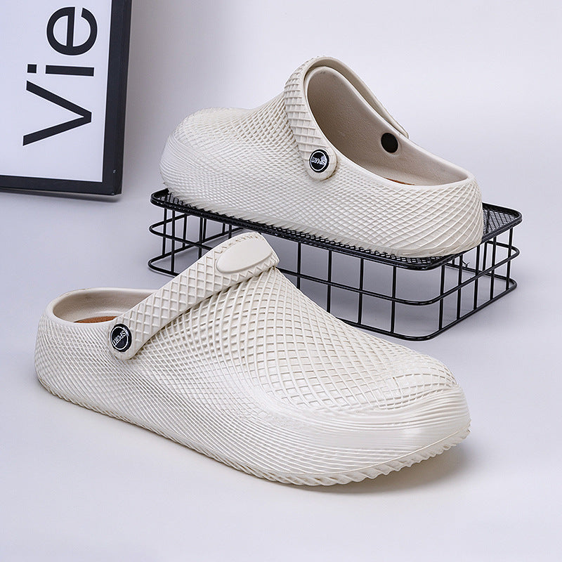 Hommes Imperméable à l'eau demi-chaussures à sol doux pour l'usure extérieure