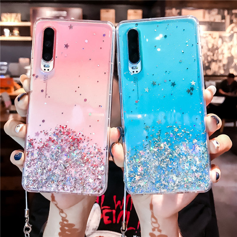 Étui de téléphone portable Starry Sky silicone