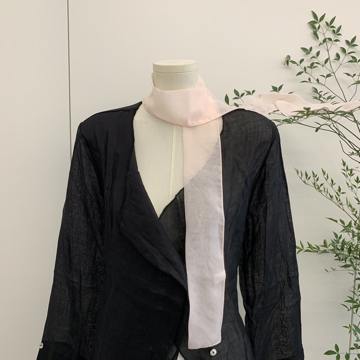 PrintempsSummer Écharpe courte en soie pour les femmes