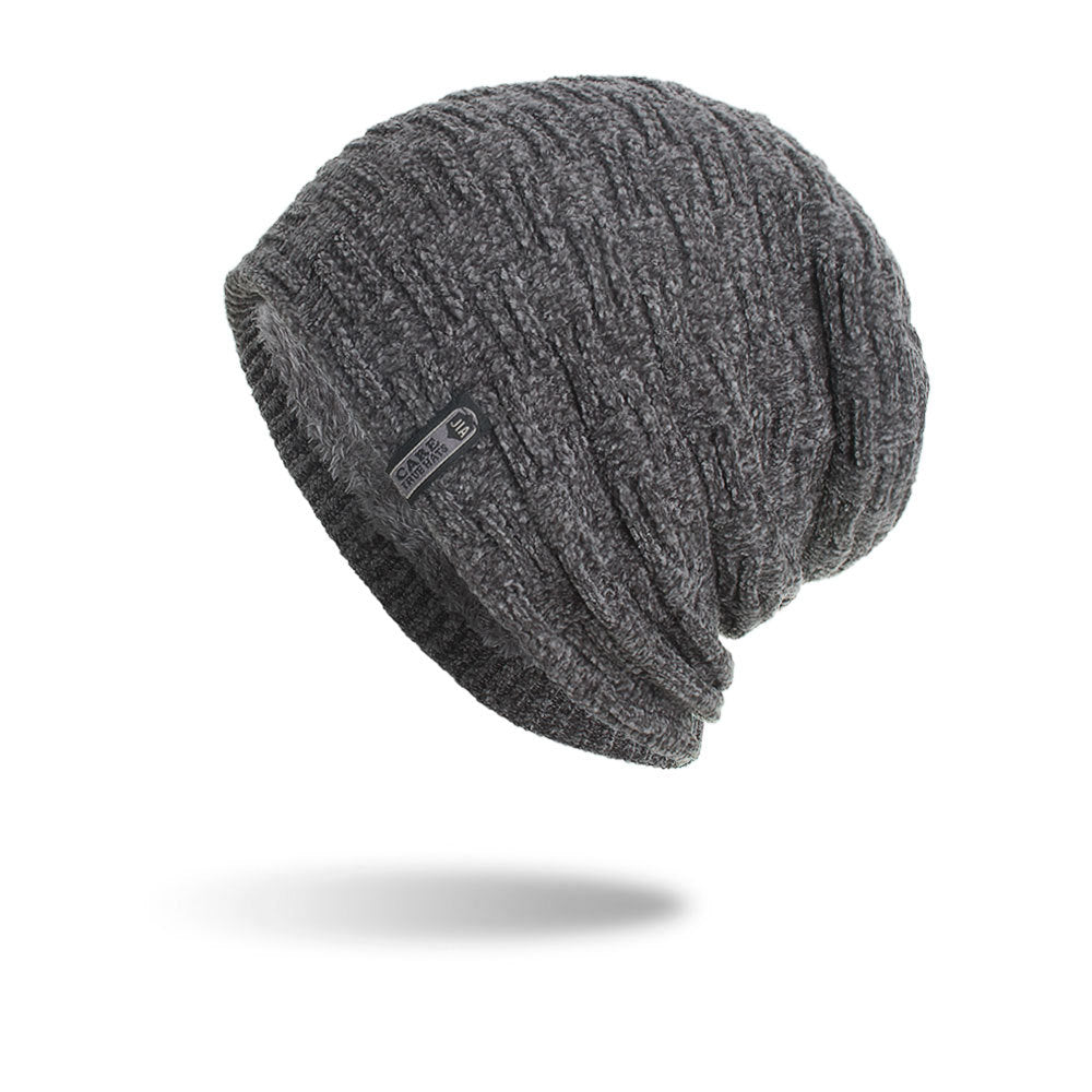Chapeau de vêtements à motif horizontal et vertical
