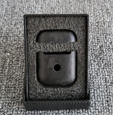 Boîtier de protection en fibre de carbone Casque Bluetooth sans fil Boîtier de protection en fibre de carbone