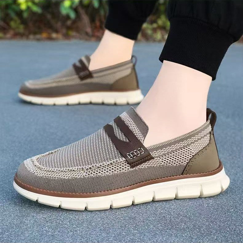 Mocassins occasionnels élégants d'automne pour hommes
