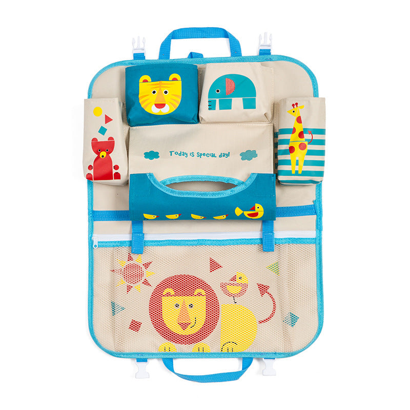 Cartoon voiture sac de rangement siège sac suspendu