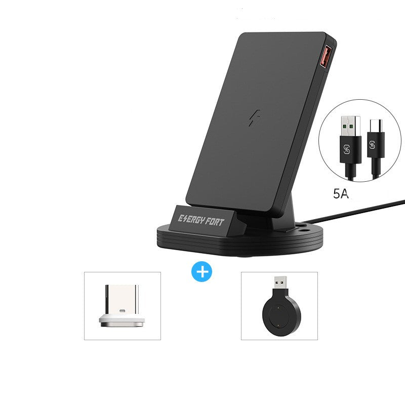 Téléphone mobile Rechargeur sans fil à absorption magnétique rapide
