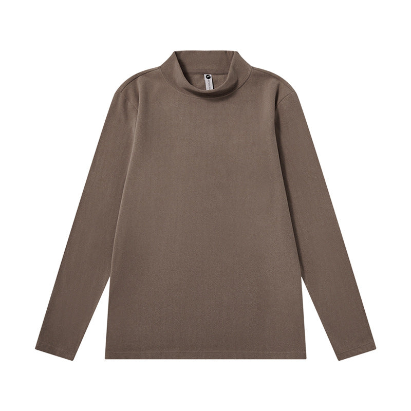 Autumn and Winter Pullover Stand Collar Boys Undershirt