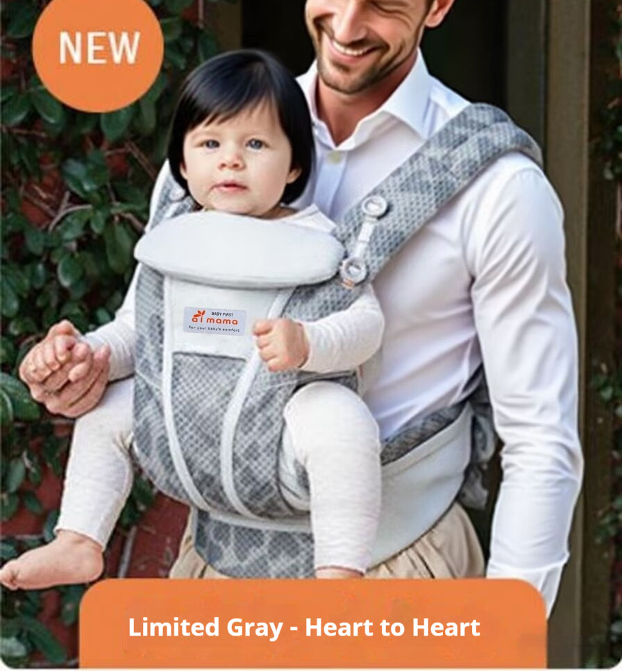 Four-season breathable baby carrier for outdoor travel and walks with your child