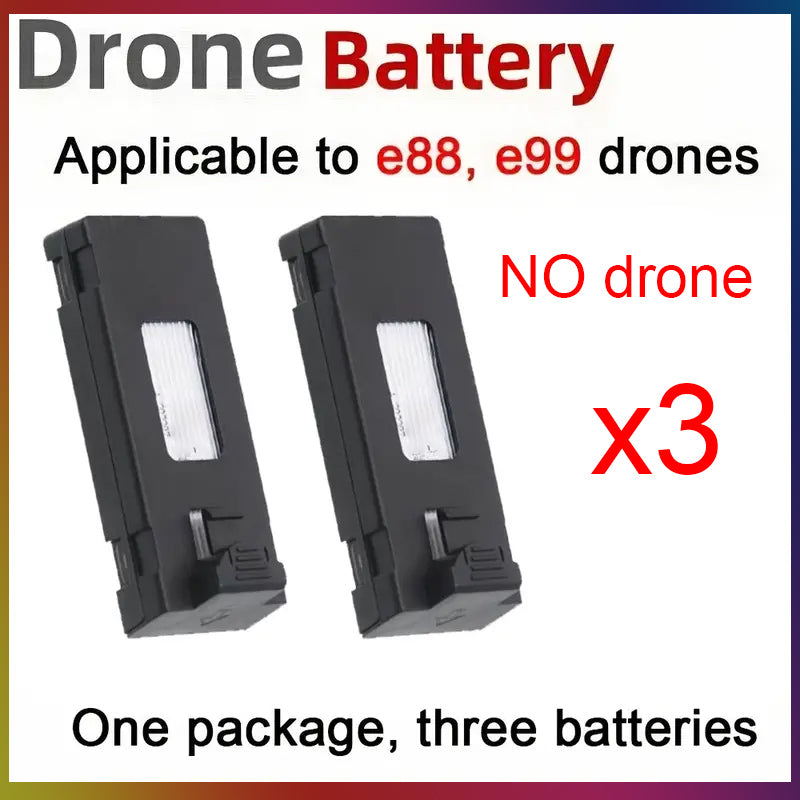 E88-E99 Batterie pure -3Pcs